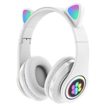 Head-mounted Stereo Cat Claw Bluetooth Headset