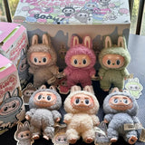 Monster Labubu Kawaii Blind Box Series PVC Anime Figure Pendant Doll Monster Keychain Birthday Holiday Kids Gift