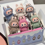 Monster Labubu Kawaii Blind Box Series PVC Anime Figure Pendant Doll Monster Keychain Birthday Holiday Kids Gift