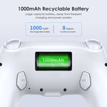 Bluetooth Wireless Controller Dual Vibration Gamepad Gaming Console Controller for PS4 Controller Joystick Luminous Handle