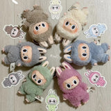 Monster Labubu Kawaii Blind Box Series PVC Anime Figure Pendant Doll Monster Keychain Birthday Holiday Kids Gift