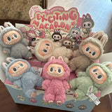 Monster Labubu Kawaii Blind Box Series PVC Anime Figure Pendant Doll Monster Keychain Birthday Holiday Kids Gift