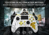 Ps4 Joystick,Wireless Controller For Ps4/Ps3/Pc/Android With Usb Cable/Dual Vibration/Turbo Function/3.5mm Audio/Multi Touch Pad
