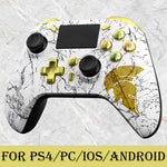 Ps4 Joystick,Wireless Controller For Ps4/Ps3/Pc/Android With Usb Cable/Dual Vibration/Turbo Function/3.5mm Audio/Multi Touch Pad