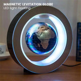 LED World Map Magnetic Levitation