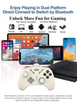 BT Wireless Game Controller For Switch/ PS4/PS3/Steam Gamepad Controller for IOS/Android